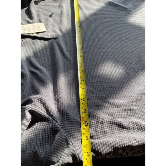 NWT‎ Tommy Bahama Mens XXL IslandZone Polo Shirt Gray Modal Blend - Picture 12 of 15